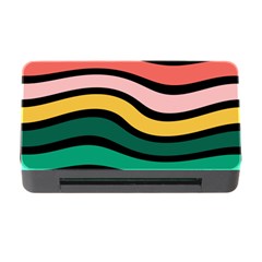 Nine 9 Bar Rainbow Sea Sickness Memory Card Reader With Cf by WetdryvacsLair