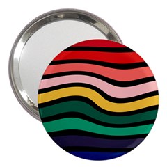 Nine 9 Bar Rainbow Sea Sickness 3  Handbag Mirrors by WetdryvacsLair