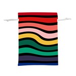 Nine 9 Bar Rainbow Sea Sickness Lightweight Drawstring Pouch (M) Front