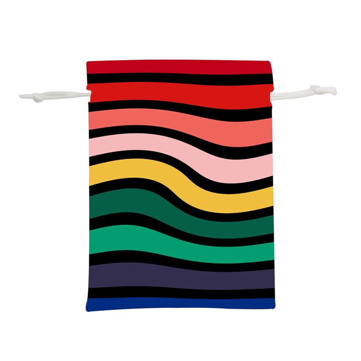 Nine 9 Bar Rainbow Sea Sickness Lightweight Drawstring Pouch (M)