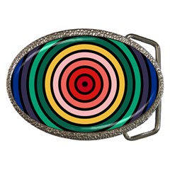 Nine 9 Bar Rainbow Target Belt Buckles by WetdryvacsLair