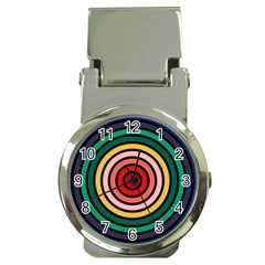 Nine 9 Bar Rainbow Target Money Clip Watches by WetdryvacsLair