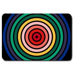 Nine 9 Bar Rainbow Target Large Doormat  by WetdryvacsLair