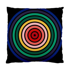 Nine 9 Bar Rainbow Target Standard Cushion Case (two Sides) by WetdryvacsLair