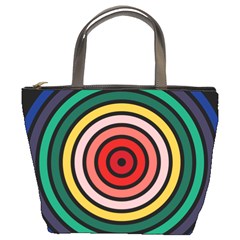 Nine 9 Bar Rainbow Target Bucket Bag by WetdryvacsLair