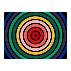 Nine 9 Bar Rainbow Target Double Sided Flano Blanket (mini)  by WetdryvacsLair