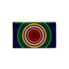 Nine 9 Bar Rainbow Target Cosmetic Bag (xs) by WetdryvacsLair