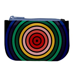 Nine 9 Bar Rainbow Target Large Coin Purse by WetdryvacsLair