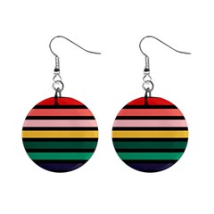 Nine 9 Bar Rainbow Mini Button Earrings by WetdryvacsLair