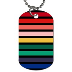 Nine 9 Bar Rainbow Dog Tag (Two Sides)