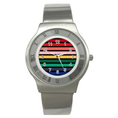 Nine 9 Bar Rainbow Stainless Steel Watch by WetdryvacsLair