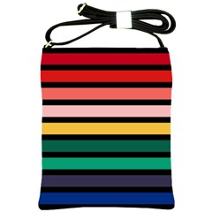 Nine 9 Bar Rainbow Shoulder Sling Bag by WetdryvacsLair