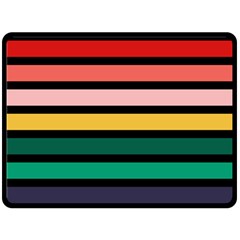 Nine 9 Bar Rainbow Fleece Blanket (large)  by WetdryvacsLair