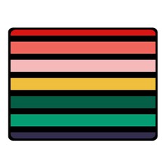 Nine 9 Bar Rainbow Fleece Blanket (small) by WetdryvacsLair