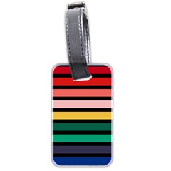 Nine 9 Bar Rainbow Luggage Tag (two Sides) by WetdryvacsLair