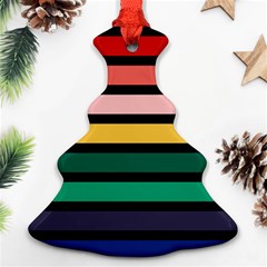 Nine 9 Bar Rainbow Christmas Tree Ornament (two Sides) by WetdryvacsLair