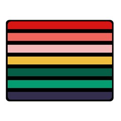 Nine 9 Bar Rainbow Double Sided Fleece Blanket (small)  by WetdryvacsLair