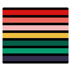 Nine 9 Bar Rainbow Double Sided Flano Blanket (small)  by WetdryvacsLair