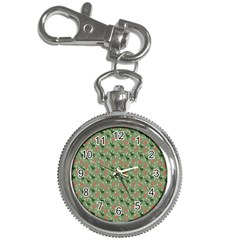 Deer Retro Pattern Key Chain Watches