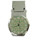 Deer Retro Pattern Money Clip Watches Front