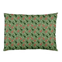 Deer Retro Pattern Pillow Case by HermanTelo