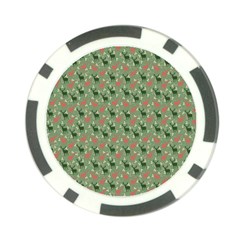 Deer Retro Pattern Poker Chip Card Guard (10 Pack)