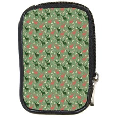 Deer Retro Pattern Compact Camera Leather Case