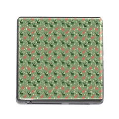 Deer Retro Pattern Memory Card Reader (square 5 Slot)