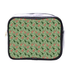 Deer Retro Pattern Mini Toiletries Bag (one Side)