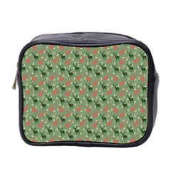 Deer Retro Pattern Mini Toiletries Bag (two Sides)