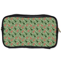 Deer Retro Pattern Toiletries Bag (one Side)