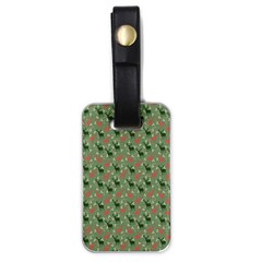 Deer Retro Pattern Luggage Tag (one Side)