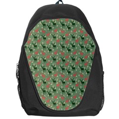 Deer Retro Pattern Backpack Bag