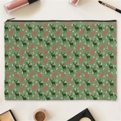 Deer Retro Pattern Cosmetic Bag (xxxl)