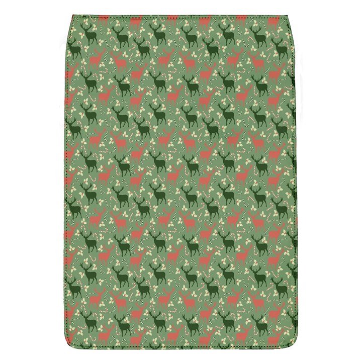 Deer Retro Pattern Removable Flap Cover (L)