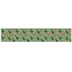 Deer Retro Pattern Large Flano Scarf 