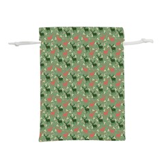 Deer Retro Pattern Lightweight Drawstring Pouch (S)