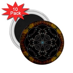 Mandala - 0005 - The Pressing 2 25  Magnets (10 Pack)  by WetdryvacsLair