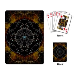 Mandala - 0005 - The Pressing Playing Cards Single Design (rectangle) by WetdryvacsLair