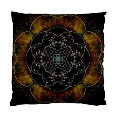 Mandala - 0005 - The Pressing Standard Cushion Case (two Sides) by WetdryvacsLair