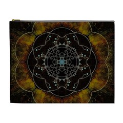 Mandala - 0005 - The Pressing Cosmetic Bag (xl) by WetdryvacsLair