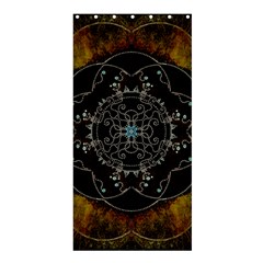 Mandala - 0005 - The Pressing Shower Curtain 36  X 72  (stall)  by WetdryvacsLair