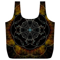 Mandala - 0005 - The Pressing Full Print Recycle Bag (xl) by WetdryvacsLair