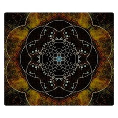 Mandala - 0005 - The Pressing Double Sided Flano Blanket (small)  by WetdryvacsLair