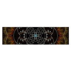 Mandala - 0005 - The Pressing Satin Scarf (oblong) by WetdryvacsLair