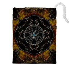 Mandala - 0005 - The Pressing Drawstring Pouch (5xl) by WetdryvacsLair