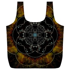 Mandala - 0005 - The Pressing Full Print Recycle Bag (xxxl) by WetdryvacsLair