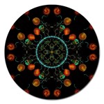 Mandala - 0006 - Floating Free Magnet 5  (Round) Front