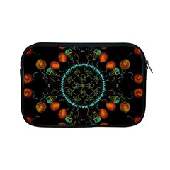 Mandala - 0006 - Floating Free Apple Ipad Mini Zipper Cases by WetdryvacsLair