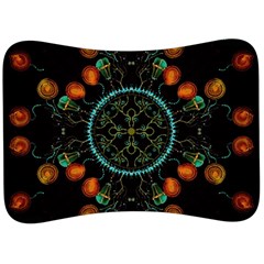 Mandala - 0006 - Floating Free Velour Seat Head Rest Cushion by WetdryvacsLair